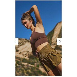 FP Movement by Free People Women's The Way Home Shorts Clay Size small NWOT $30